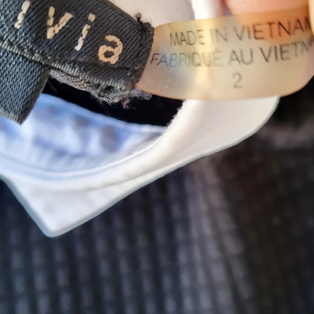 Alice + Olivia Employed Collared Academia Fit & Flare Textured Knit Mini Dress 2 - Picture 7 of 7